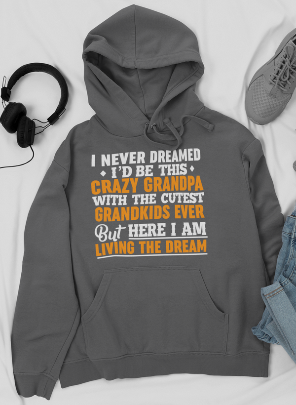 I Never Dreamed I'D Be This Crazy Grandpa Hoodie - Renee Lane Company