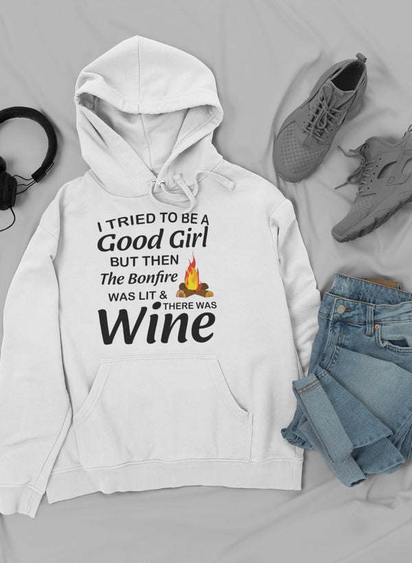 I Tried To Be A Good Girl But Hoodie - Renee Lane Company