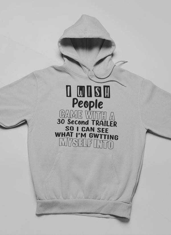 I Wish People Came With A Hoodie - Renee Lane Company
