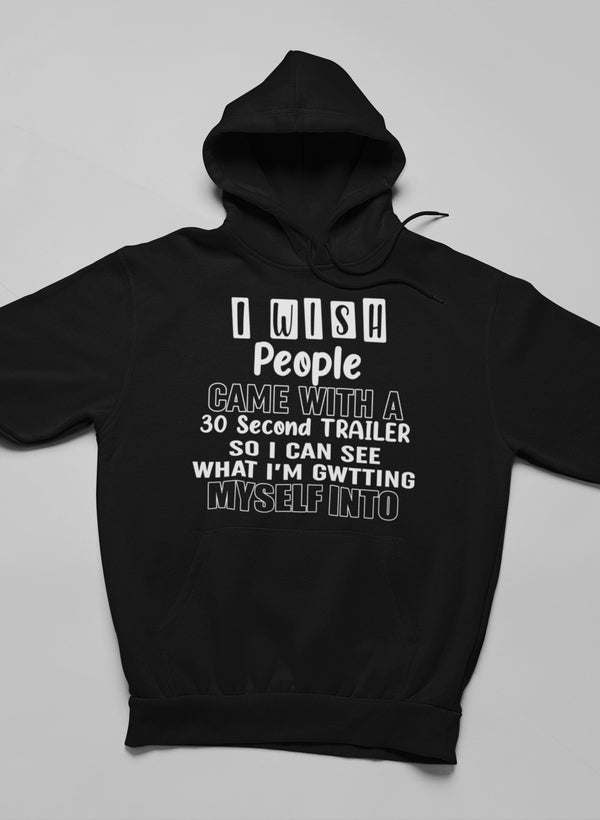 I Wish People Came With A Hoodie - Renee Lane Company
