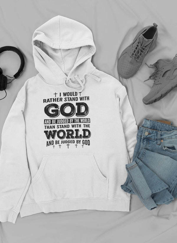 I Would Rather Stand With Hoodie - Renee Lane Company