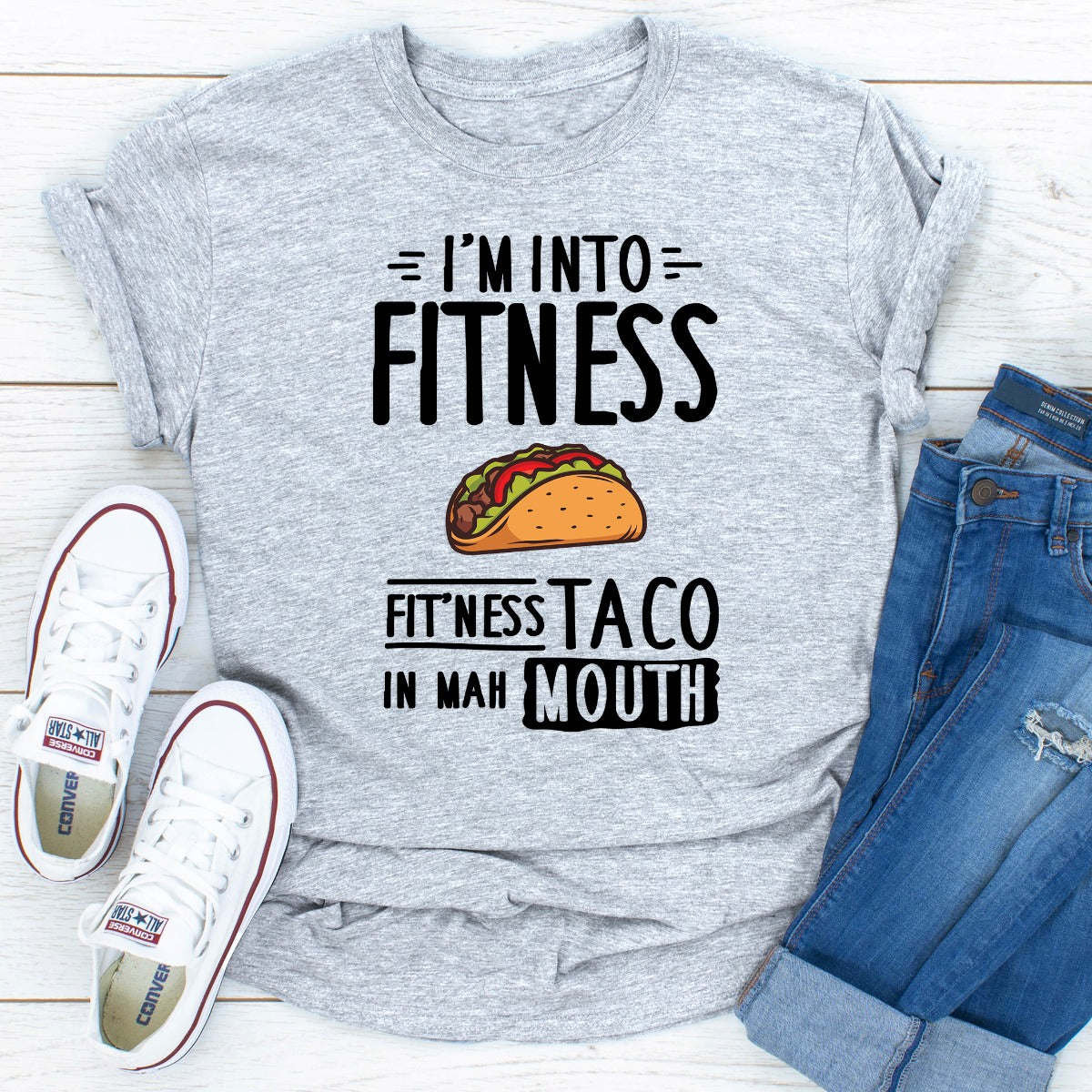 I'm Into Fitness T-Shirt - Renee Lane Company