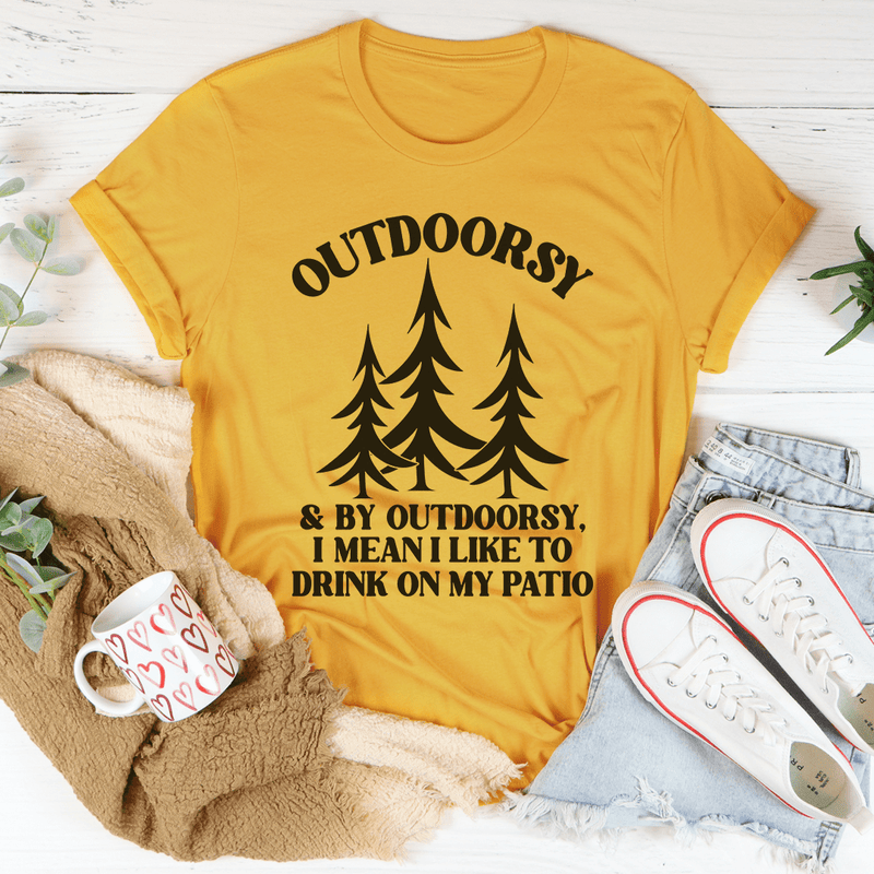 I'm Outdoorsy T-Shirt - Renee Lane Company