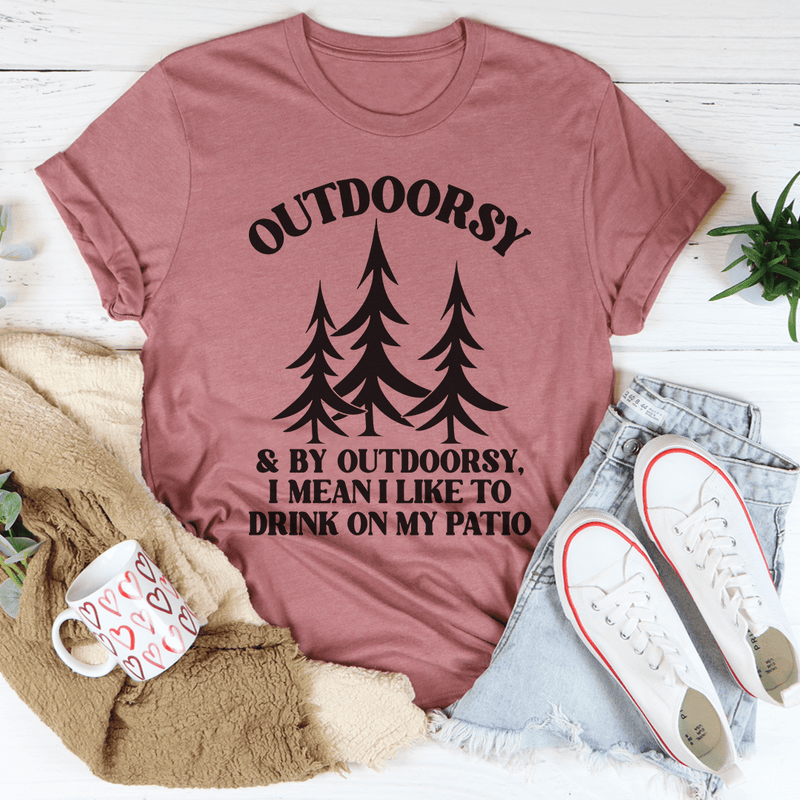 I'm Outdoorsy T-Shirt - Renee Lane Company
