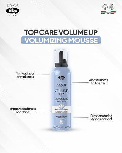 Top Care Volume Up Volumizing Mousse - For Fine & Thinning Hair