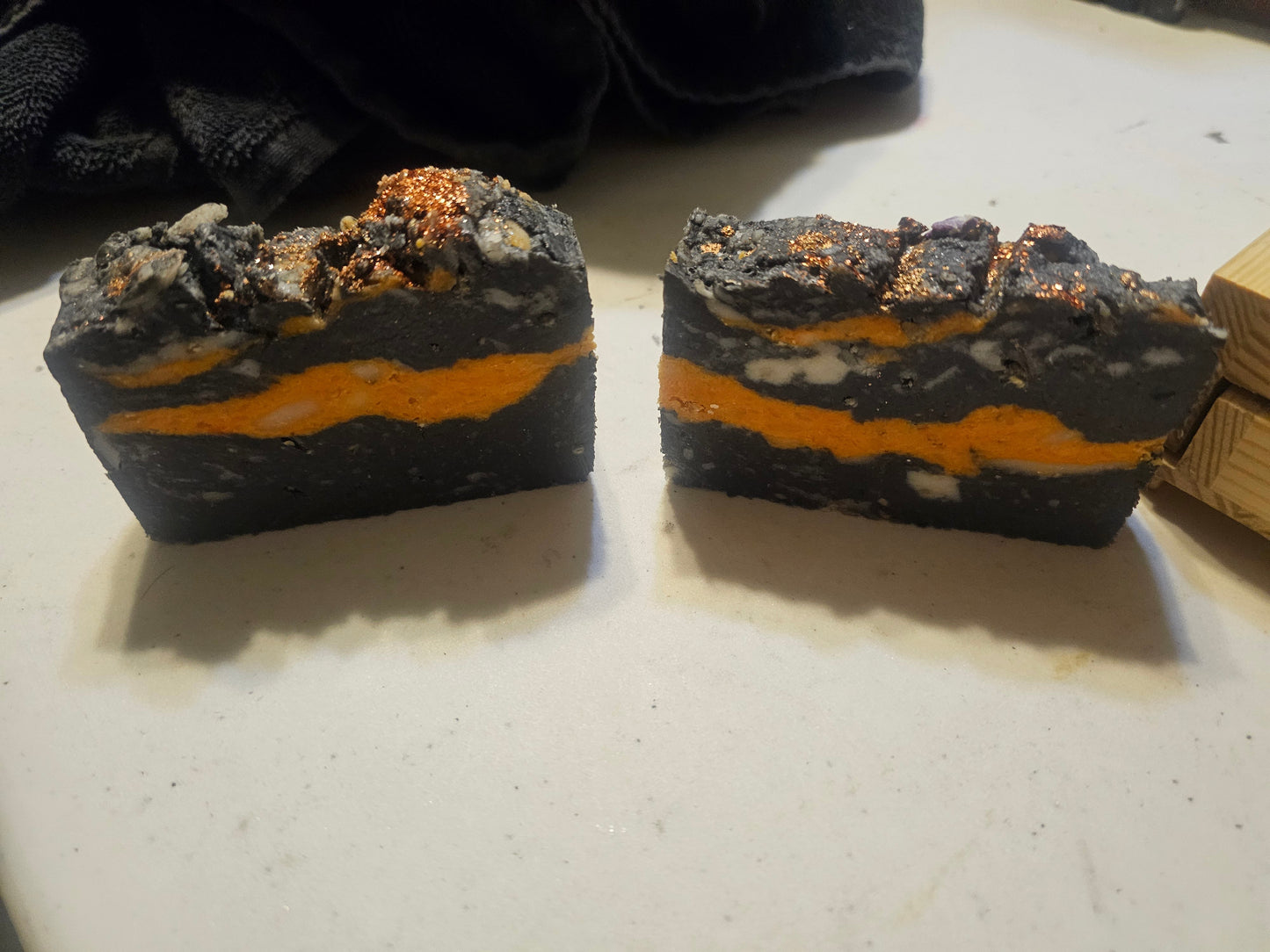 IRON SLAG: Heavy-Duty Industrial Grit Soap | Activated Charcoal & Dead Sea Mud - Renee Lane Company