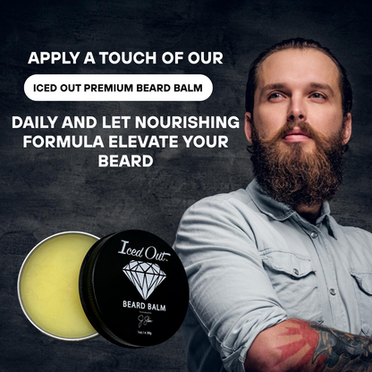 Iced Out Premium Beard Balm 1 oz - Renee Lane Company