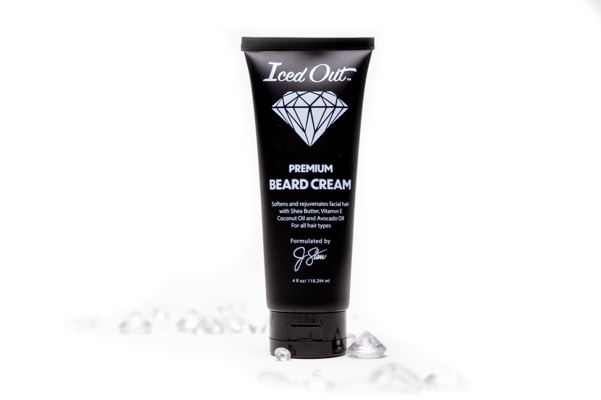 Iced Out Premium Beard Cream 4 fl oz - Renee Lane Company