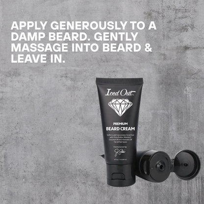Iced Out Premium Beard Cream 4 fl oz - Renee Lane Company