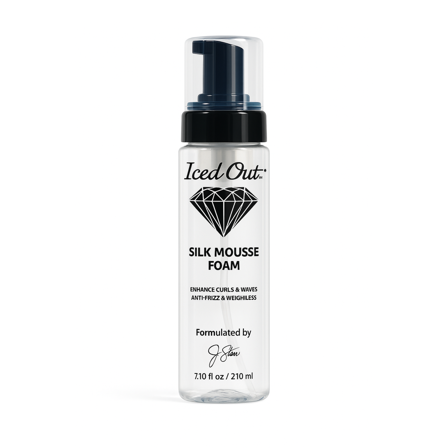Iced Out Silk Mousse Foam 7.10 fl oz - Renee Lane Company