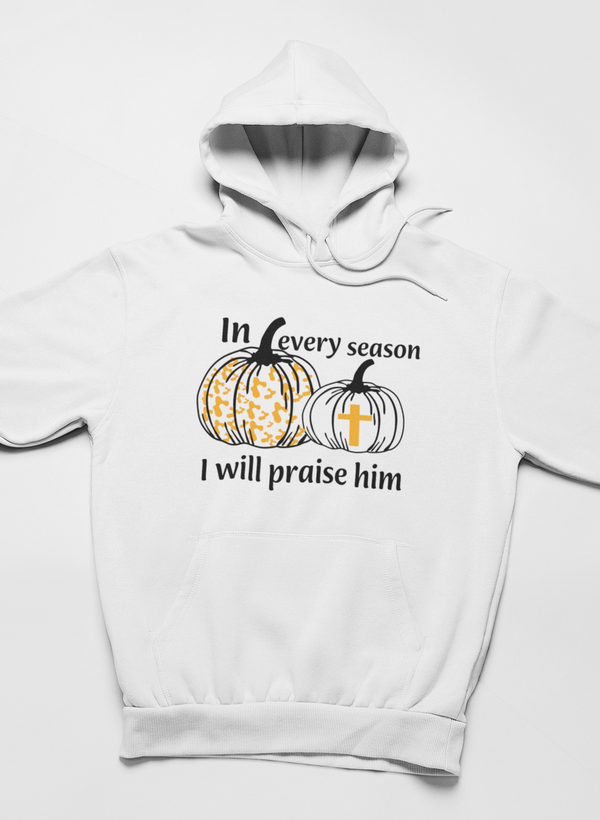 In Every Season I Will Praise Him Hoodie - Renee Lane Company