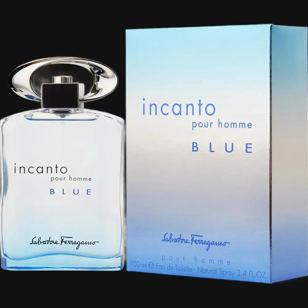Incanto Blue By Salvatore Ferragamo Cologne for Men - Renee Lane Company