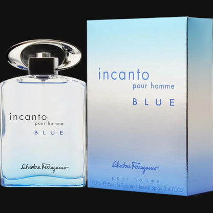 Incanto Blue By Salvatore Ferragamo Cologne for Men - Renee Lane Company
