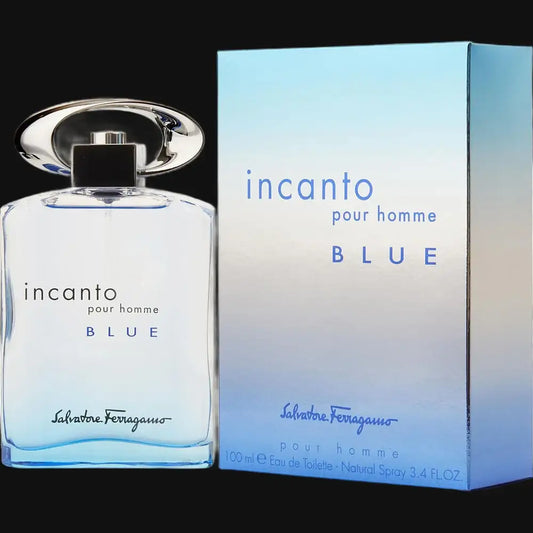 Incanto Blue By Salvatore Ferragamo Cologne for Men - Renee Lane Company