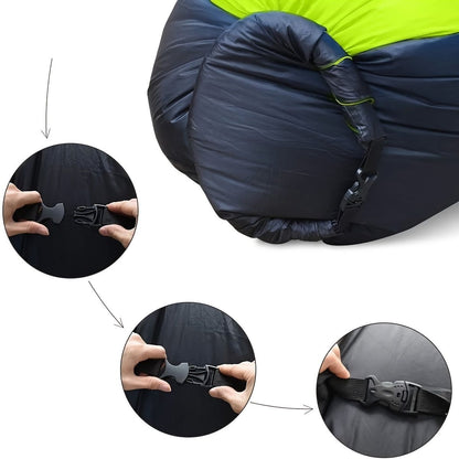 Inflatable Lounger, Portable,Waterproof For Backyard Lakeside Beach Traveling Camping Picnics & Music Festivals Camping, Lazy Inflatable Sofa - Renee Lane Company