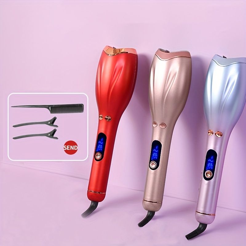Infrared Automatic Curling Iron for Women - Spiral Key Design for Effortless Styling - Renee Lane Company