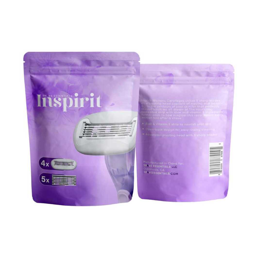 Inspirit Women's 5-Blade Cartridges - Renee Lane Company