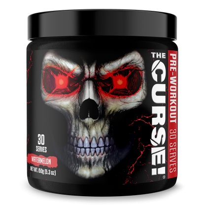 Pre-workout supplement tub, Watermelon flavor, 30 servings