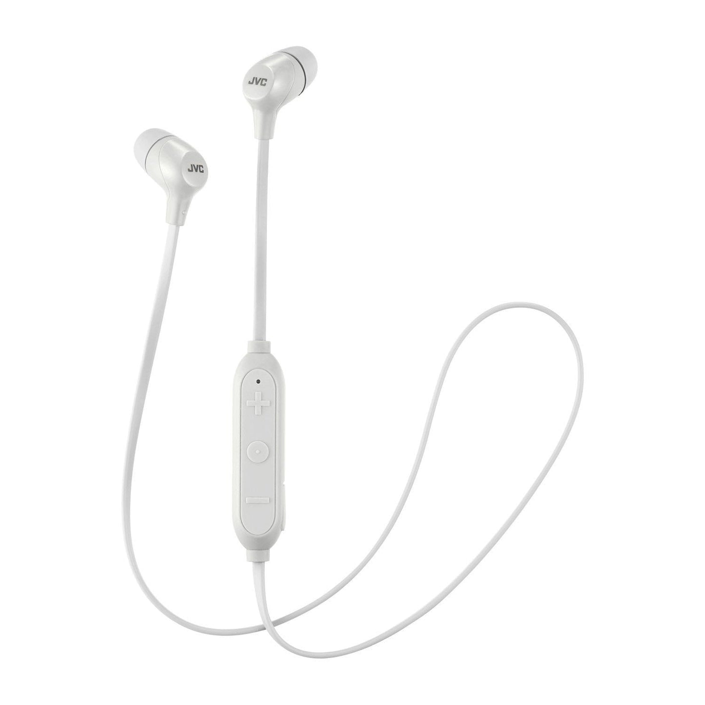JVC Wireless Memory Foam Earbud Marshmallow White (HAFX29BTW) - Renee Lane Company