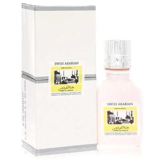 Jannet El Firdaus (Unisex White Attar) By Swiss Arabian Cologne for Men - Renee Lane Company