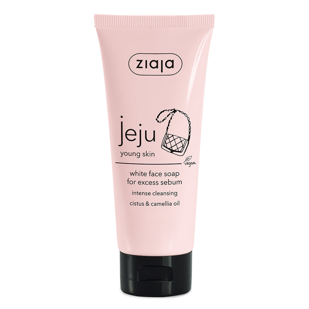 Jeju White Face Soap for Excess Sebum - Renee Lane Company