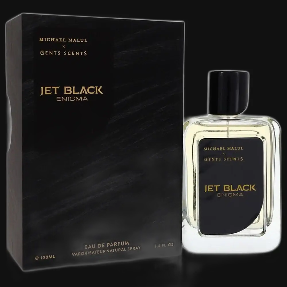 Jet Black Enigma By Michael Malul Cologne for Men - Renee Lane Company