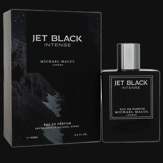 Jet Black Intense By Michael Malul Cologne for Men - Renee Lane Company