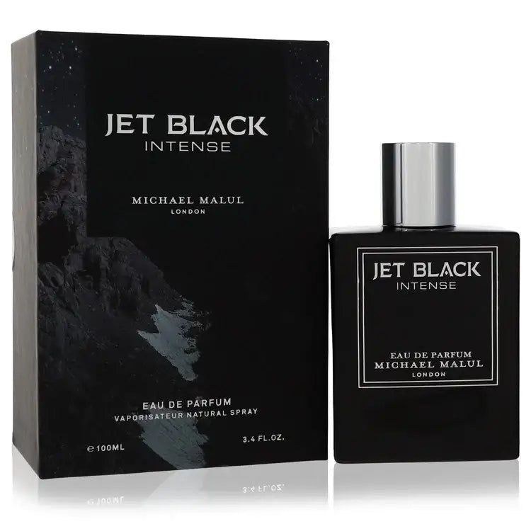 Jet Black Intense By Michael Malul Cologne for Men - Renee Lane Company