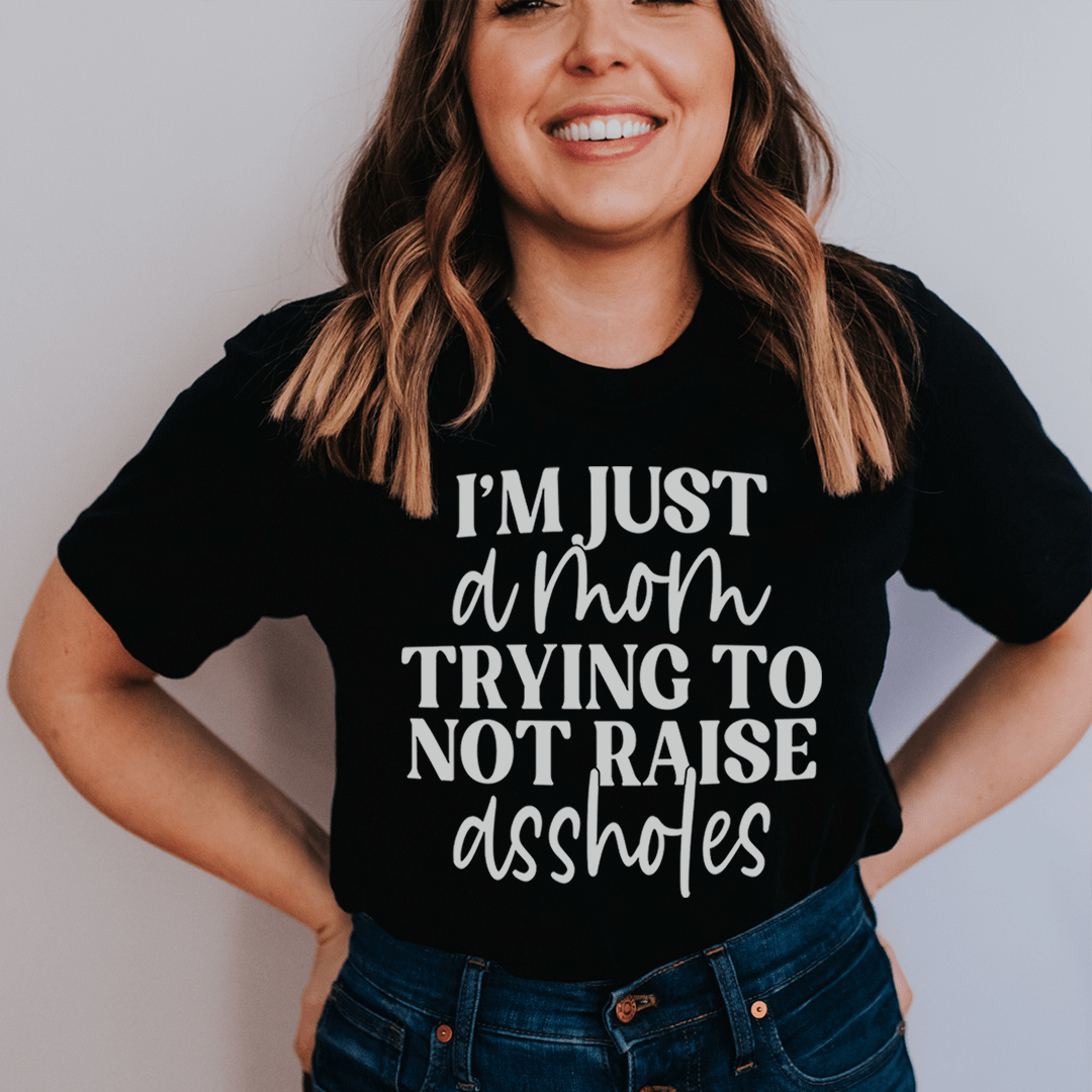 Just A Mom T-Shirt - Renee Lane Company
