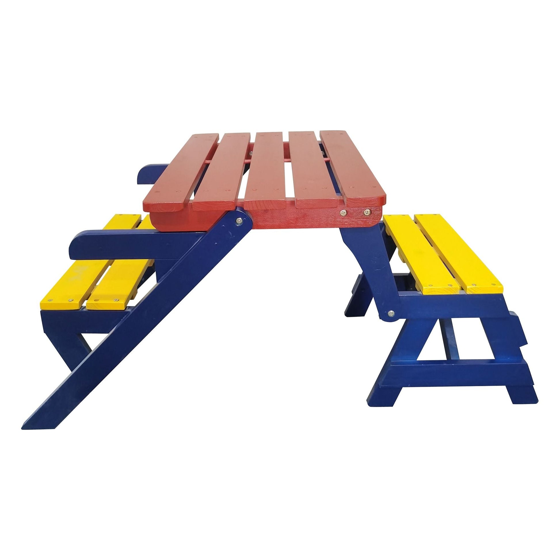 KID'S MULTI-FUNCTIONAL ARM CHAIR;  TABLE+ 2 BENCHES; All-in-one - Renee Lane Company