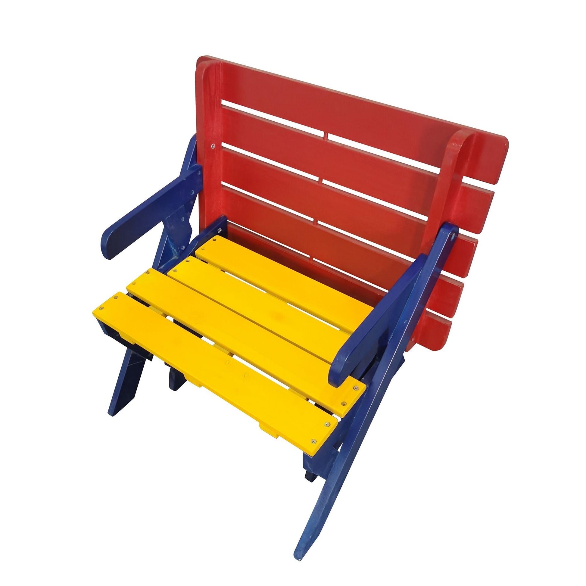 KID'S MULTI-FUNCTIONAL ARM CHAIR;  TABLE+ 2 BENCHES; All-in-one - Renee Lane Company