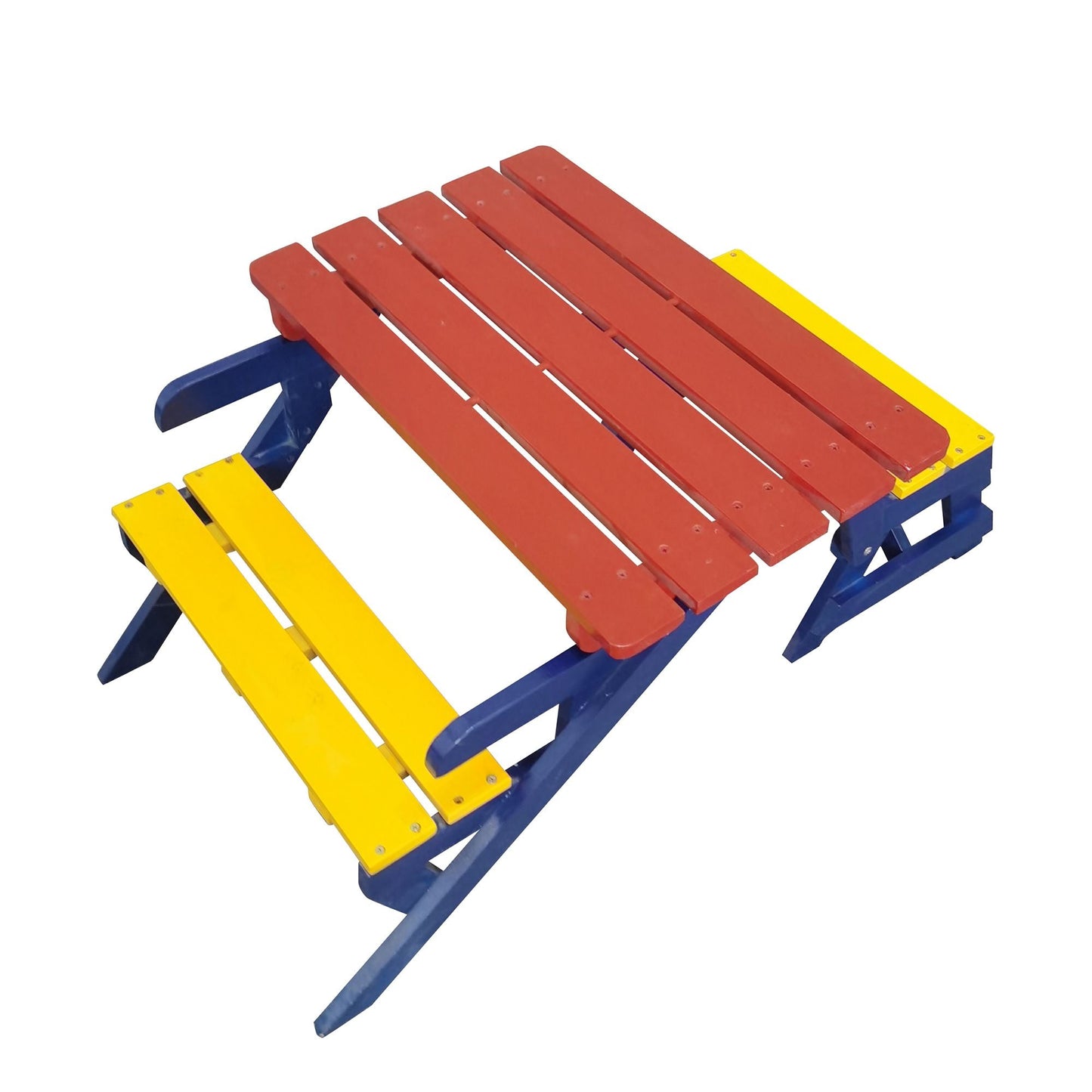 KID'S MULTI-FUNCTIONAL ARM CHAIR;  TABLE+ 2 BENCHES; All-in-one - Renee Lane Company