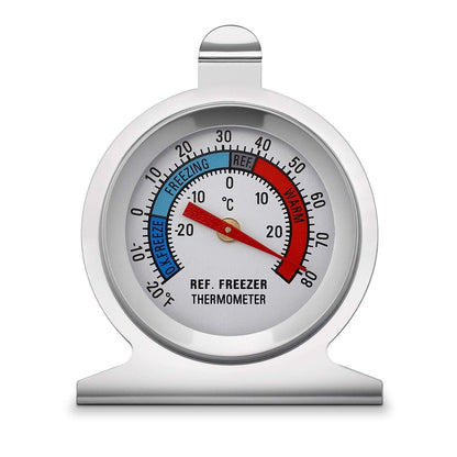 KT THERMO Dial Refrigerator Thermometer with Instant Read2-Inch Stainless Steel Freezer Thermometer - Renee Lane Company