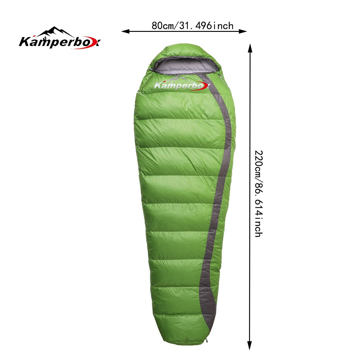 Kamperbox Winter Down Sleeping Bag Camping Equipment Lightweight Sleeping Bag - Renee Lane Company