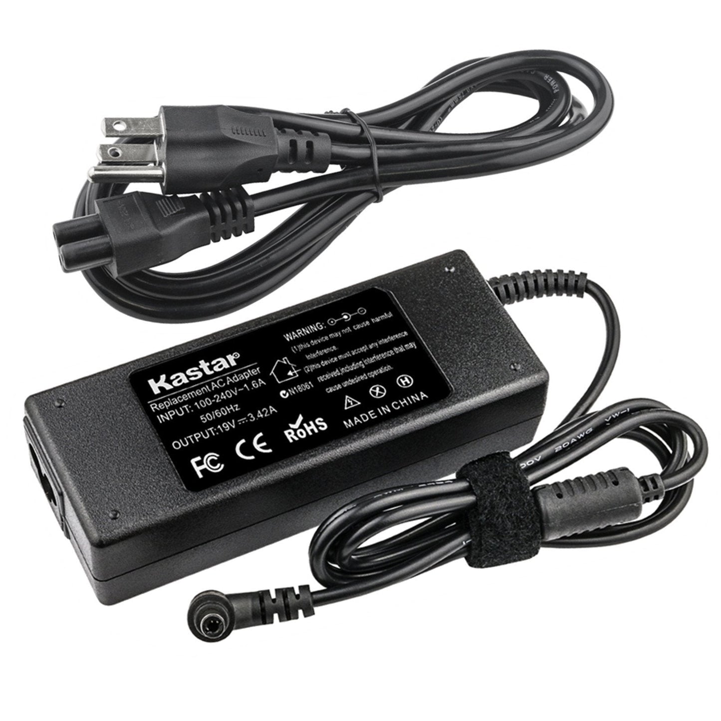 Kastar Power Supply for Gateway KAL90 LL1 MC78 MD78 NE51B19U NE52203U NE56R NE56R28U NE56R43U NE71B NV47H NV50A NV52L NV52L06U NV55S NV57H57U NV57H58U NV57H73U NV57H77U NV75S26U NV77H NV7915U P5WS6 - Renee Lane Company