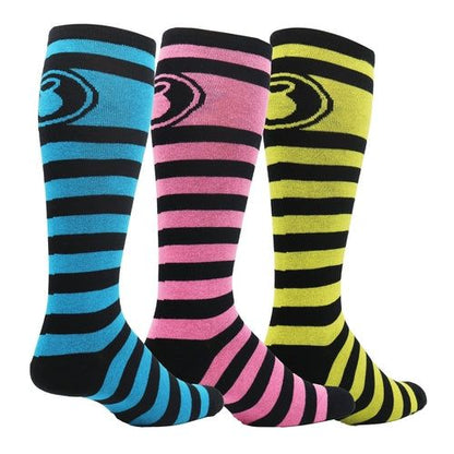 Kettlebell Stripes Knee High Socks - Renee Lane Company