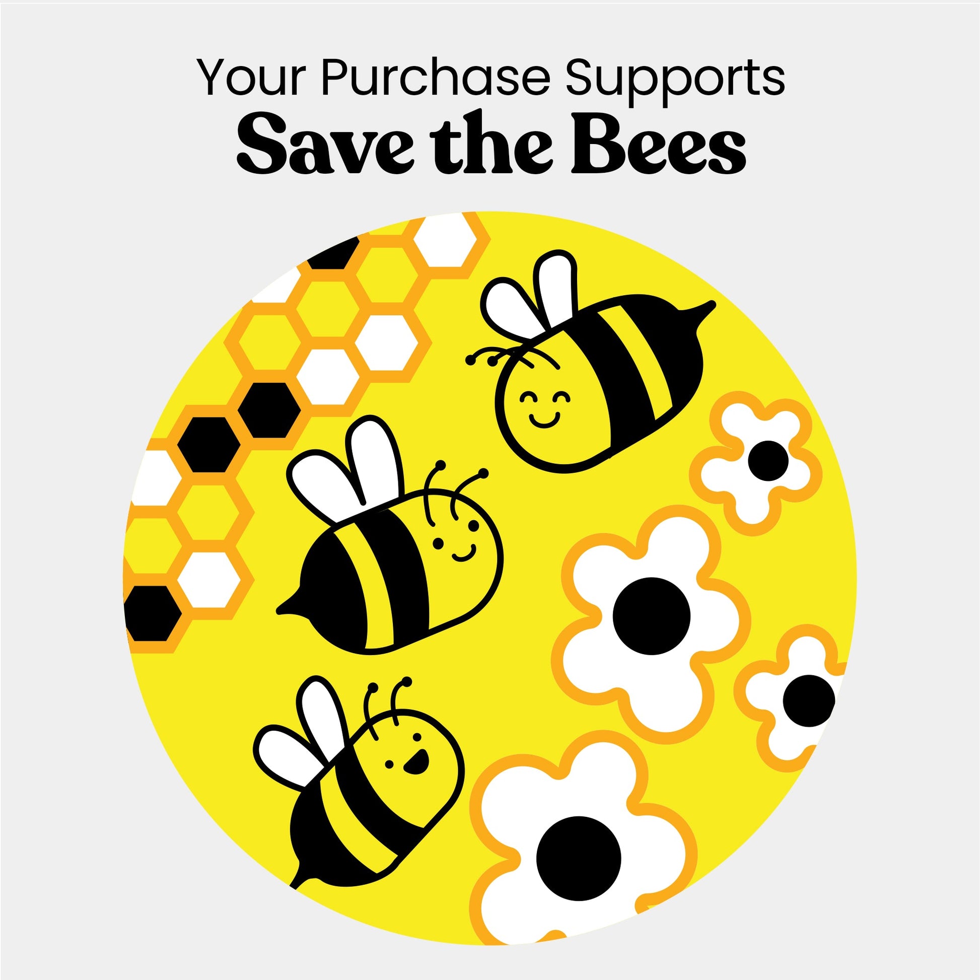 Kids Bamboo Toothbrush Save The Bees - Renee Lane Company