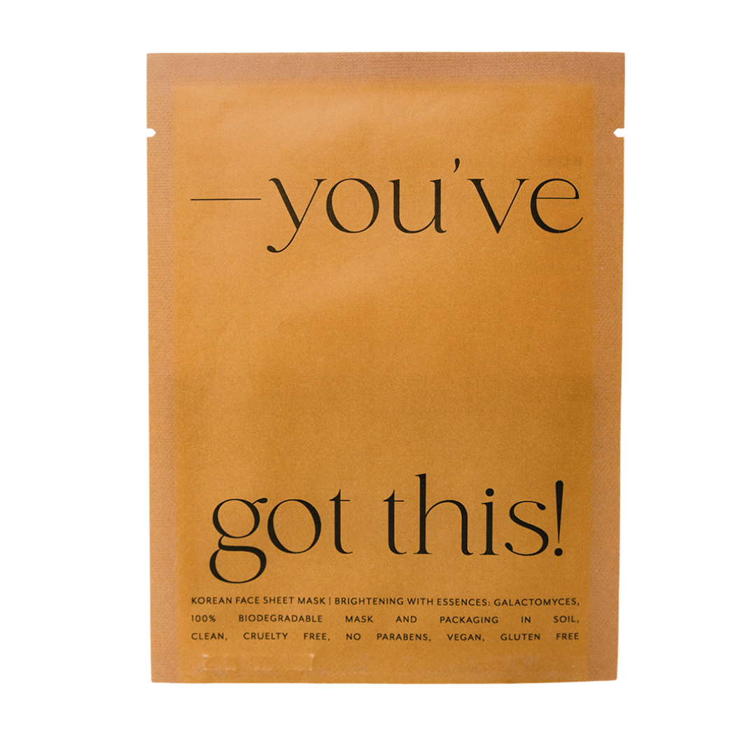 Korean Sheet Mask - You've Got This | Lucky Owl - Renee Lane Company
