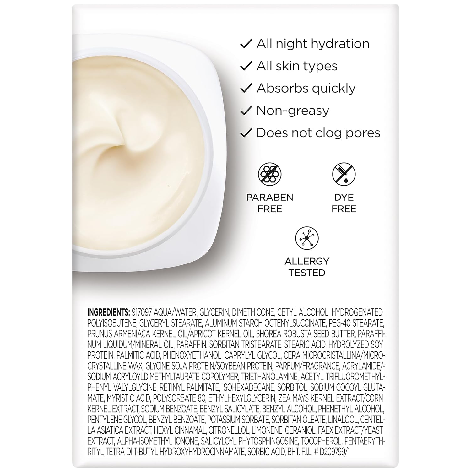 L'Oreal Paris, RevitaLift Anti-Wrinkle + Firming Night Cream Moisturizer 1.7 oz (Pack of 2) - Renee Lane Company