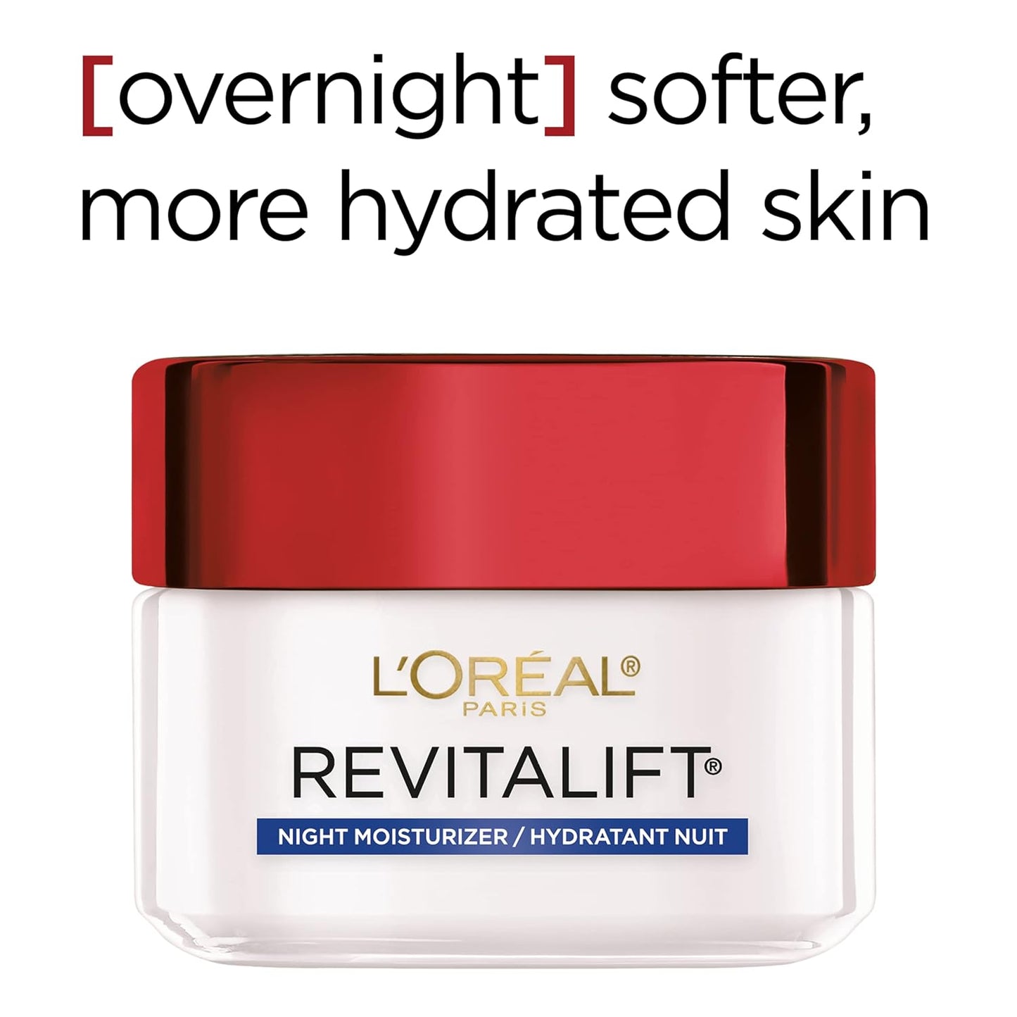 L'Oreal Paris Revitalift Anti-Wrinkle and Firming Face Night Cream, Pro Retinol 1.7 oz - Renee Lane Company