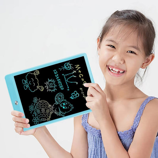 LCD Writing Tablet Doodle Board Erasable Handwriting Boards Waterproof Doodle Pad Early Educational Toys Magnetic Drawing Board for 3 4 5 6 7 8 Year Old Girls Boys with Free Gift - Renee Lane Company