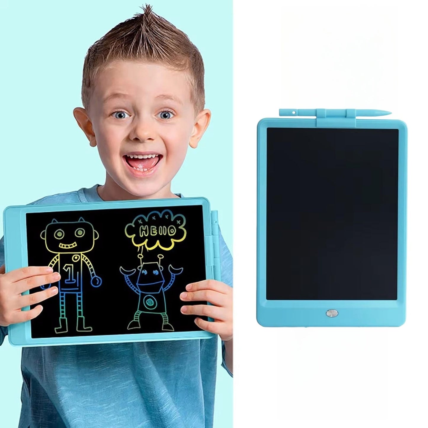 LCD Writing Tablet Doodle Board Erasable Handwriting Boards Waterproof Doodle Pad Early Educational Toys Magnetic Drawing Board for 3 4 5 6 7 8 Year Old Girls Boys with Free Gift - Renee Lane Company