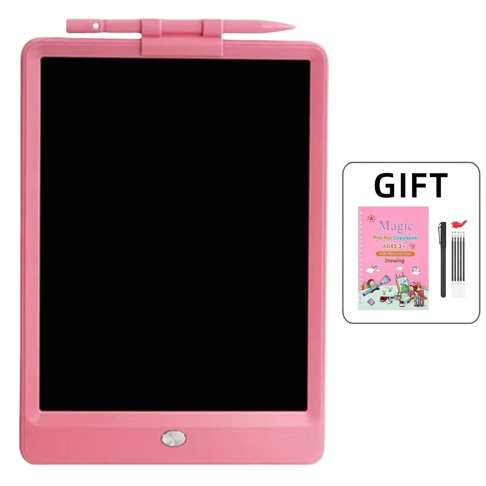 LCD Writing Tablet Doodle Board Erasable Handwriting Boards Waterproof Doodle Pad Early Educational Toys Magnetic Drawing Board for 3 4 5 6 7 8 Year Old Girls Boys with Free Gift - Renee Lane Company