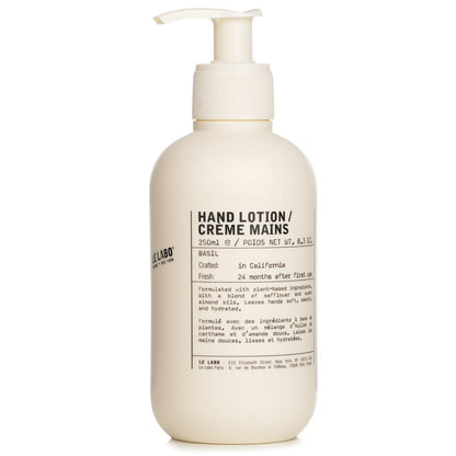 LE LABO - Basil Hand Lotion 117476 250ml/8.3oz - Renee Lane Company