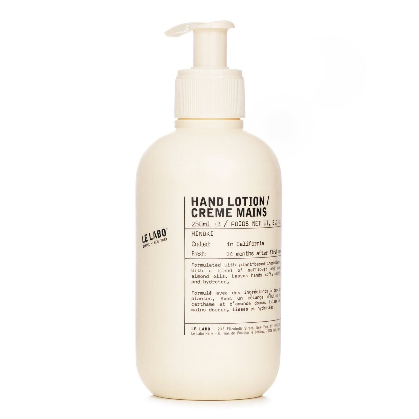 LE LABO - Hinoki Hand Lotion 102083 250ml - Renee Lane Company