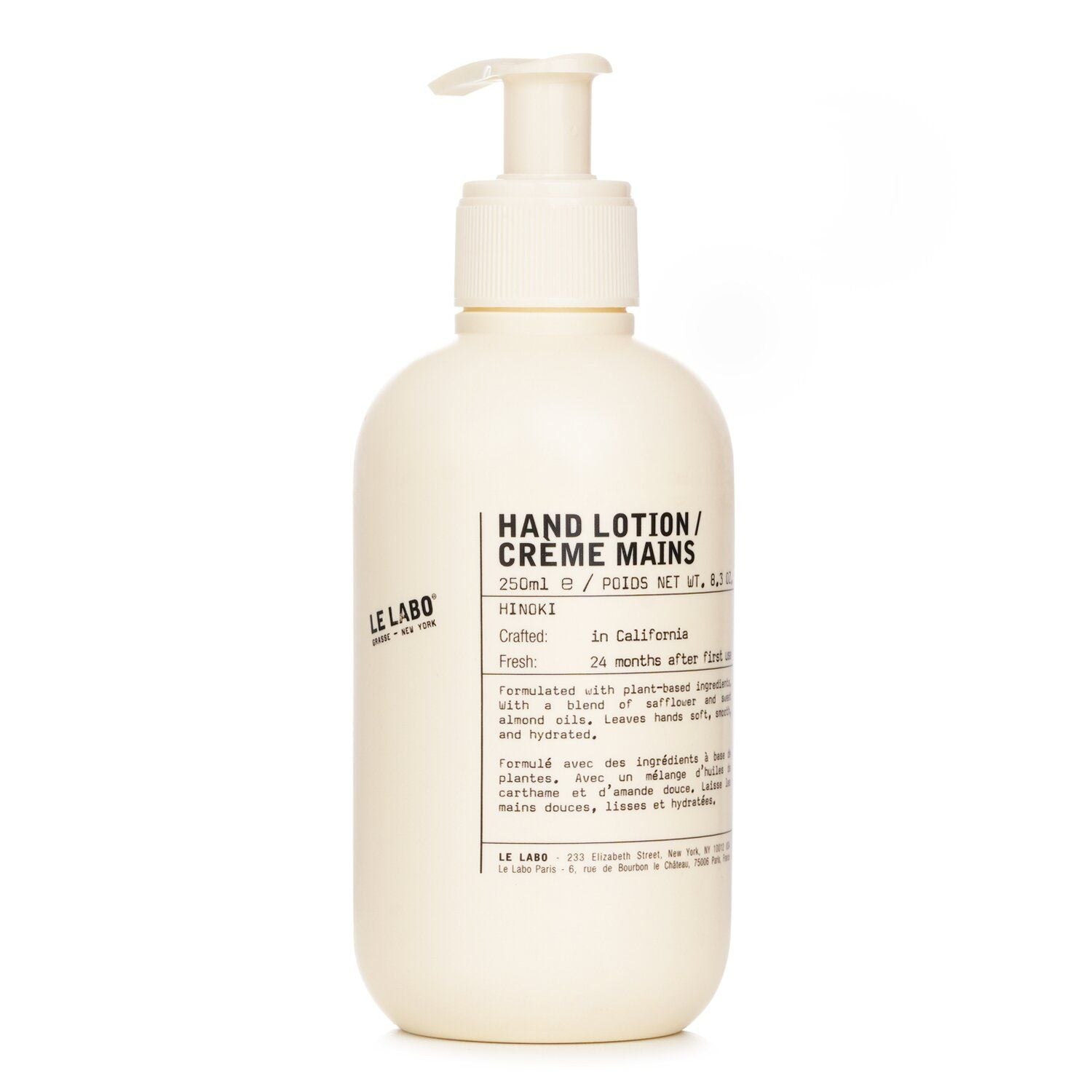 LE LABO - Hinoki Hand Lotion 102083 250ml - Renee Lane Company