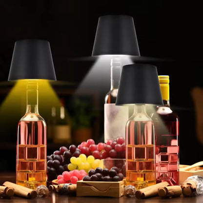 LED Bottle Table Lamp - Renee Lane Company