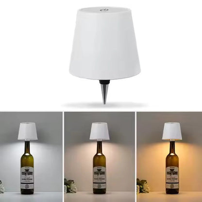 LED Bottle Table Lamp - Renee Lane Company