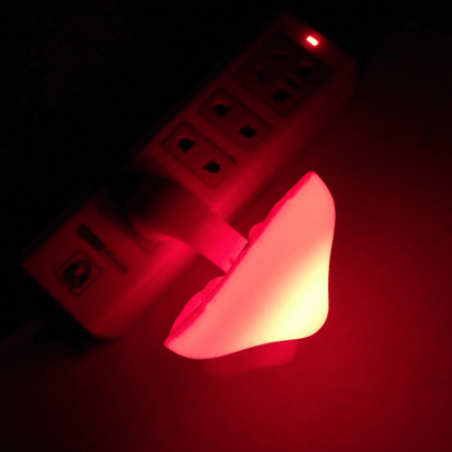 LED Night Lamp Mushroom Wall Socket Lamp White Light Control Sensor Bathroom Bedroom Furniture Decoration Wall Lamp - Renee Lane Company