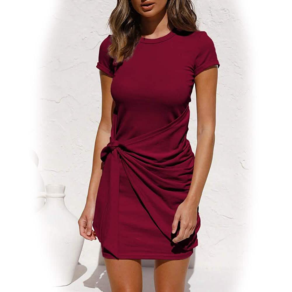LILLUSORY Women's Summer T Shirt Dress - Renee Lane Company